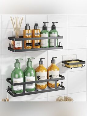 Youvip Adhesive Shower Caddy